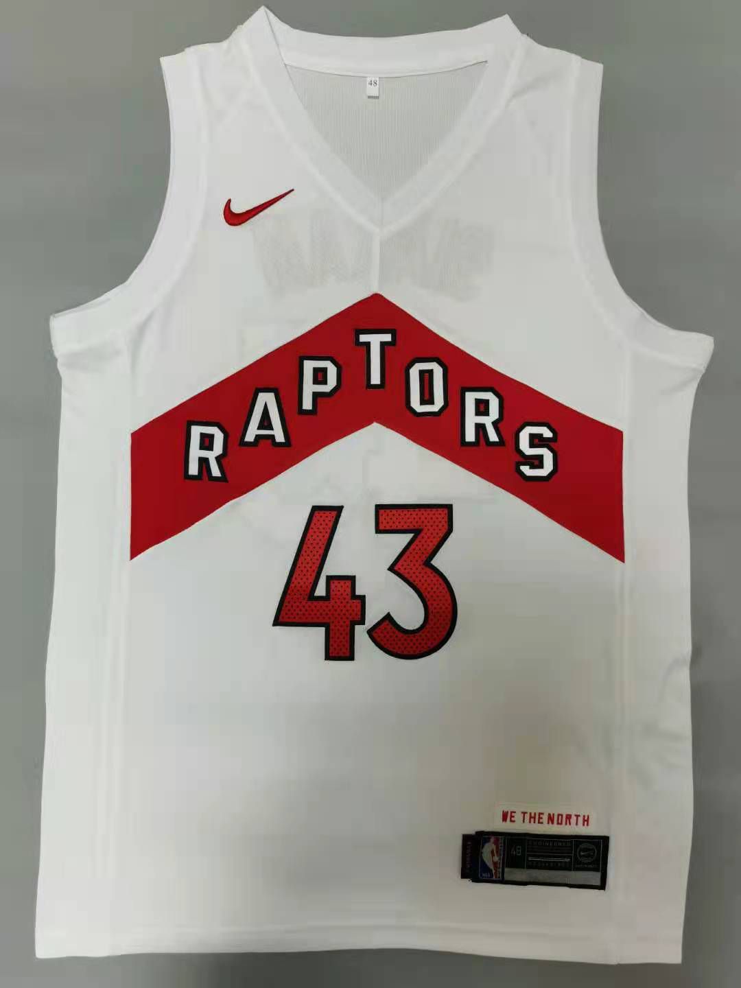 Men Toronto Raptors #43 Siakam White 2021 Nike Game NBA Jersey